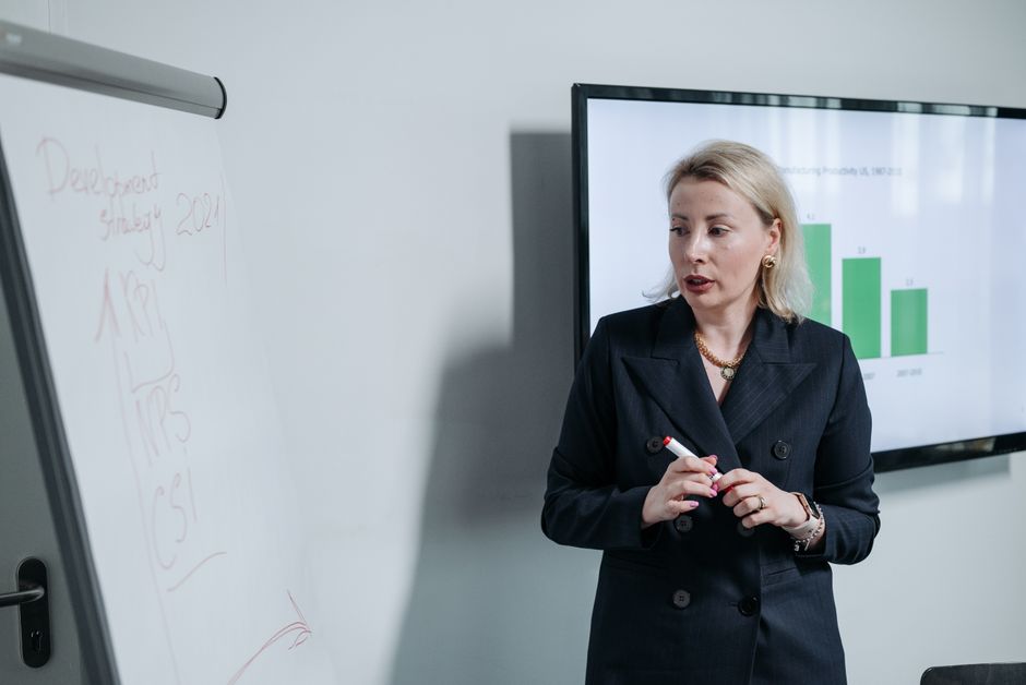 business presentation planning