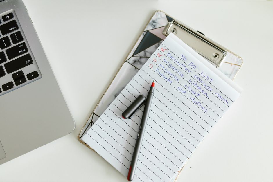 office productivity checklist
